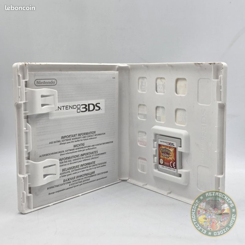 Pokémon Soleil 3DS – FR – EC – Testé – Envoi 24/48h (image 3)