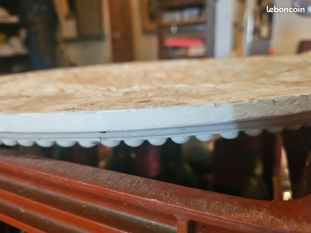 Rosace de plafond en platre stuk ovale (image 3)