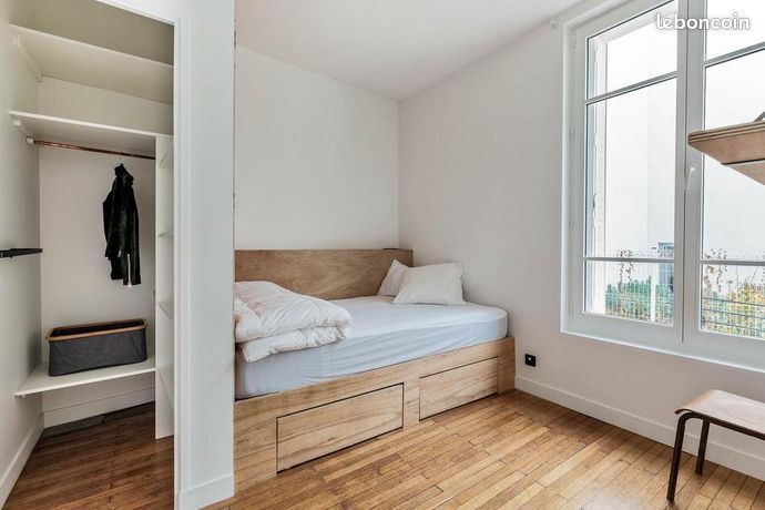 Chambre 1 pièce 31 m²