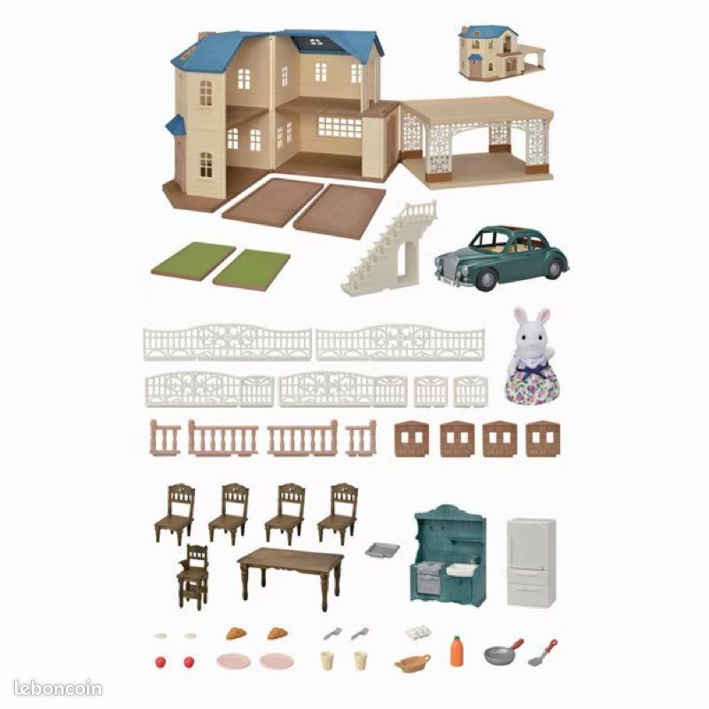 Sylvanian Families - 5669 - La Grande Maison et son abri voiture (image 14)