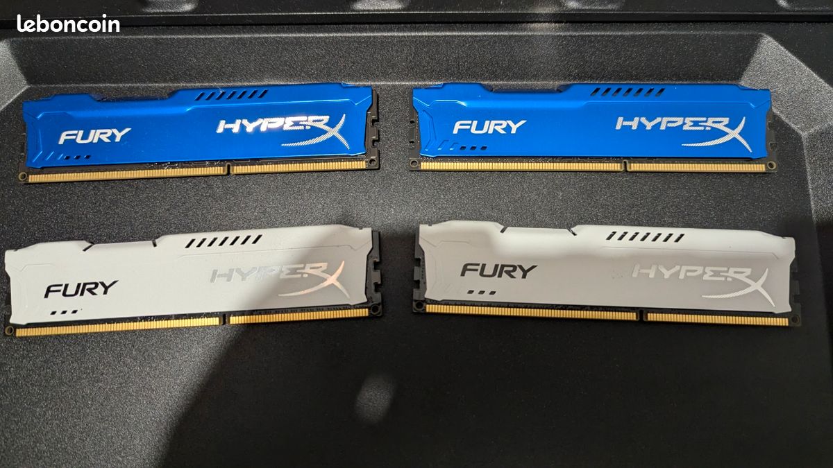 Barrettes de RAM 4 Go (DDR3) - HyperX Kingston (image 1)