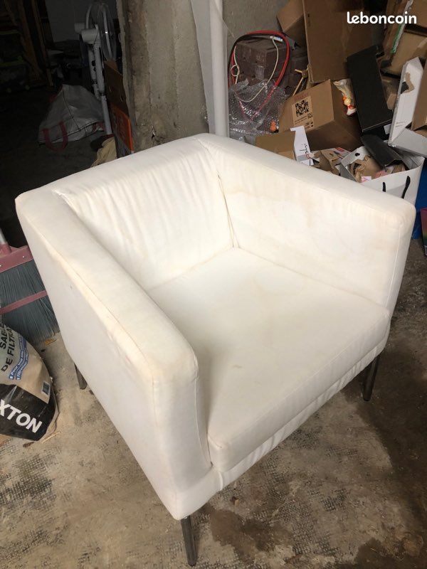 Fauteuil Klappsta IKEA blanc (image 2)