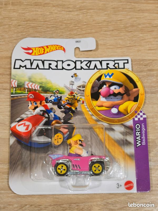 Hot Wheels Mario Kart GBG25, Samochód, 3 lat(a), Plastik