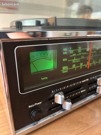 Chaîne Hi-Fi Stéréo TELEFUNKEN Ambio Compact 6006 - FM - Phono à Réviser - Vintage Allemagne