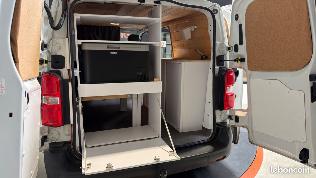 PEUGEOT EXPERT VU VAN AMÉNAGÉ 1.6 BLUEHDI 95CH L1H1 BVA S&S - PANNEAU SOLAIRe (image 27)