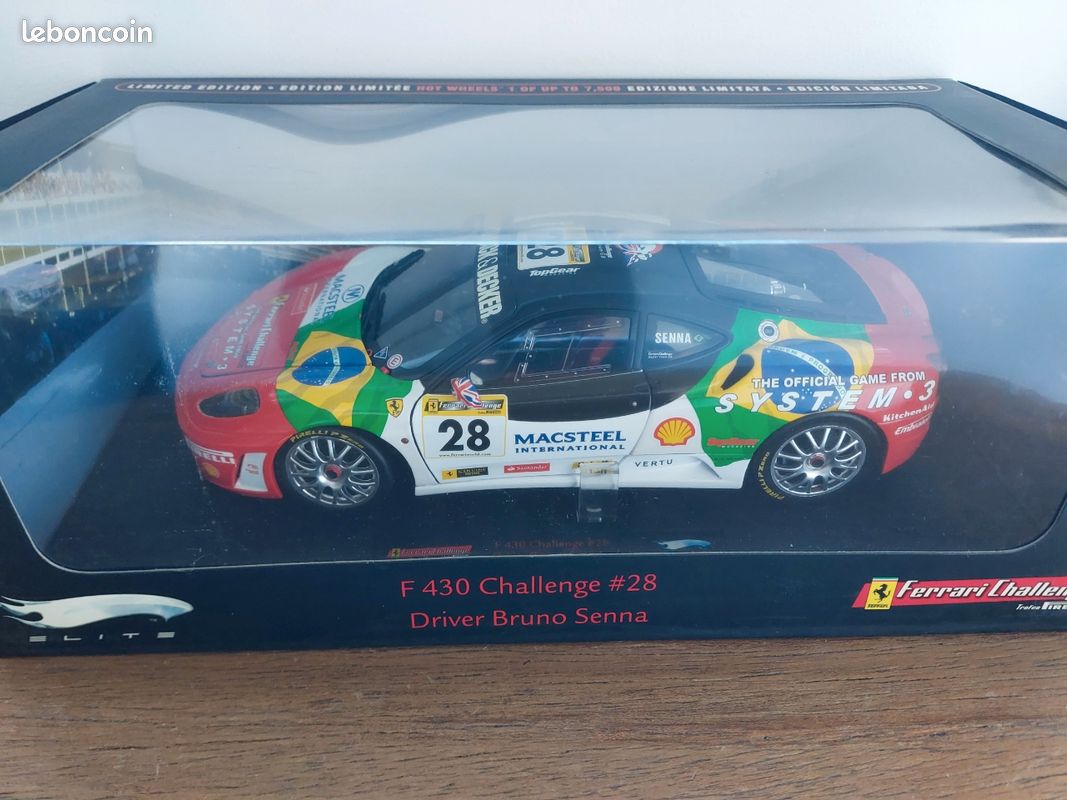 Ferrari F430 Challenge #411 - Hot Wheels Élite