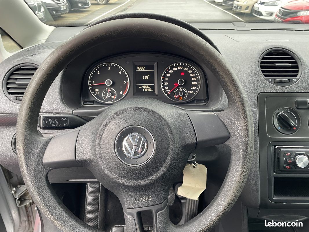 Volkswagen caddy 1.6 tdi 75cv life 5 places garantie 3/12 mois 2011 (image 11)