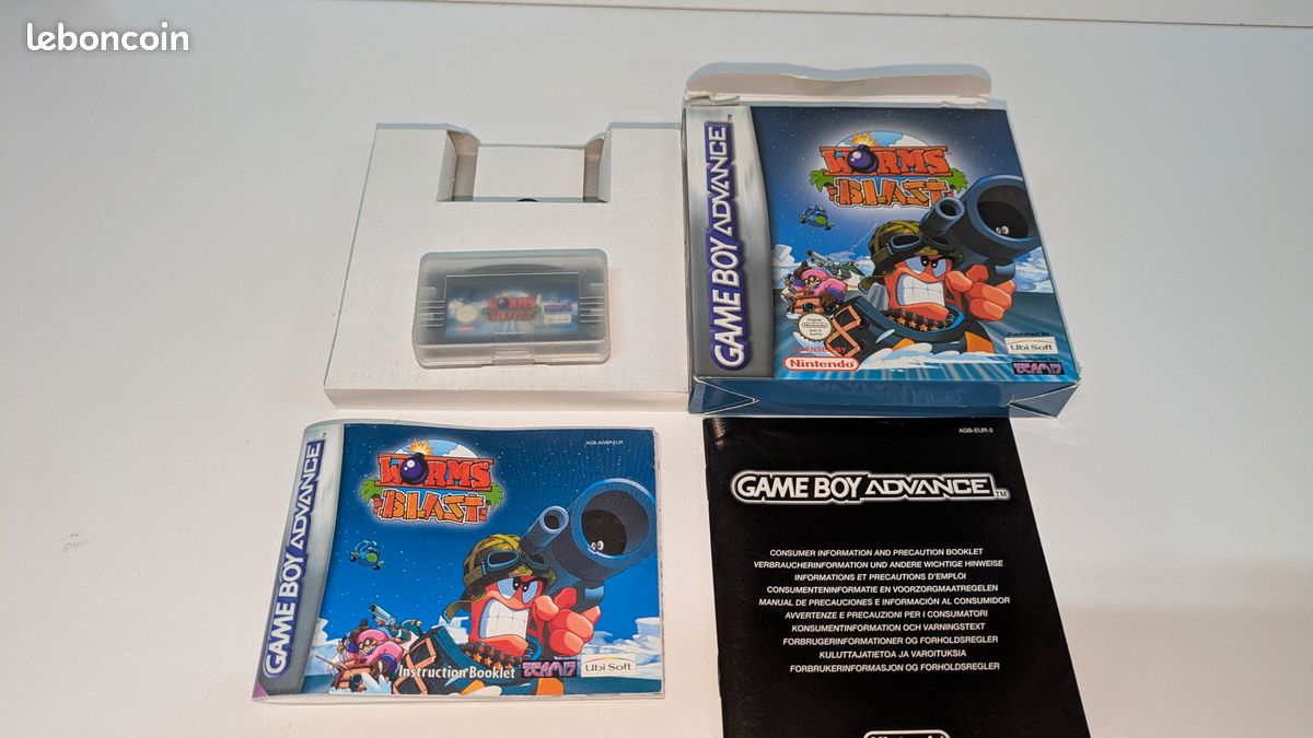 Worms Blast jeu game boy advance complet (image 4)