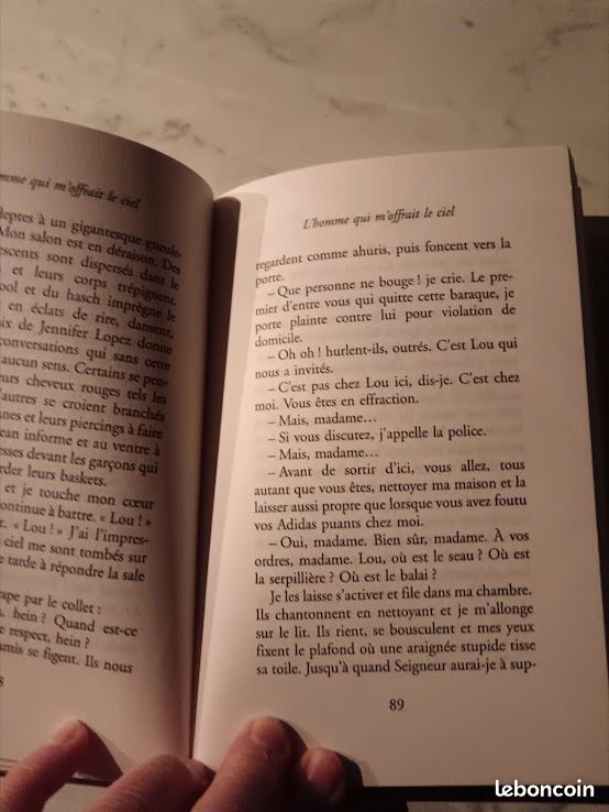 Livre : L'homme qui m'offrait le ciel (image 2)