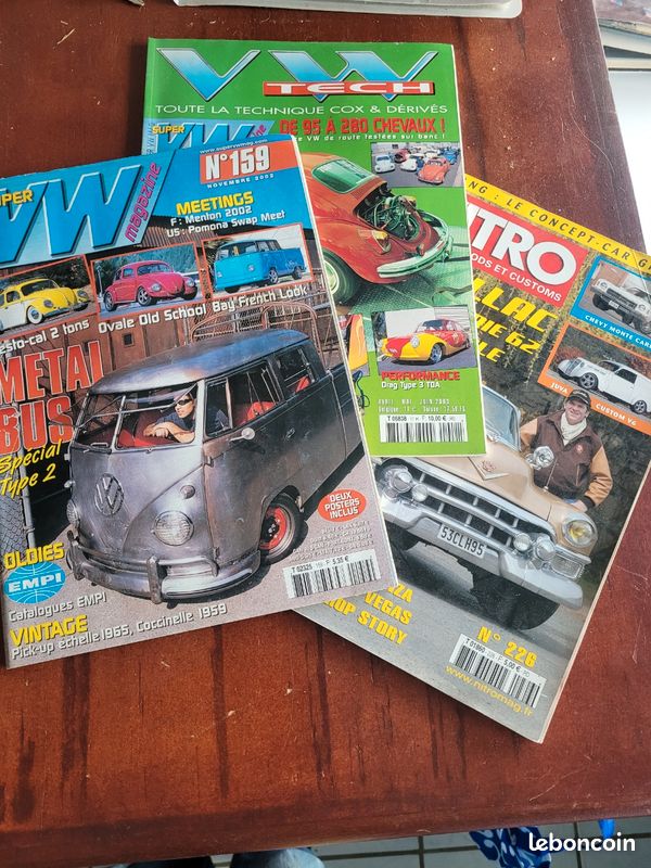 Lot 9 Mag SUPER VW MAG + Posters + 3 Magazines Cadeaux (VW Tech / Nitro) (image 11)