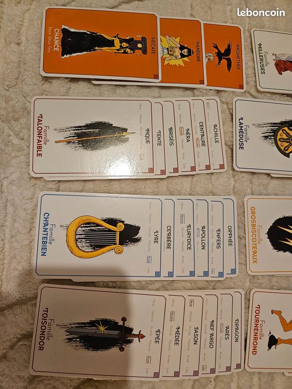 Jeu 7 familles mythologie (image 3)