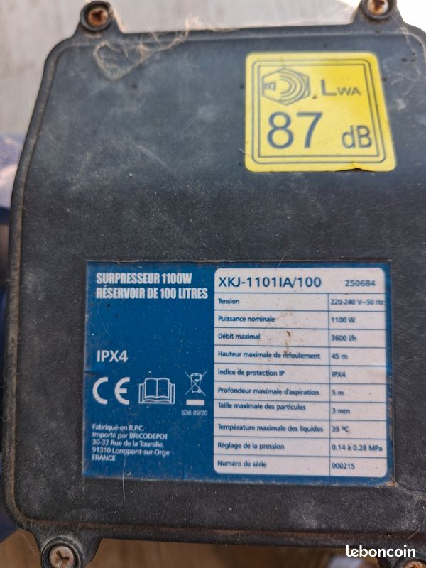 Surpresseur 100 ́itres (image 2)