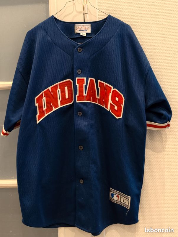 Jersey MLB Cleveland Indians - Starter (Vintage) - Vêtements Jersey MLB Cleveland Indians - Starter (Vintage) - Vêtements