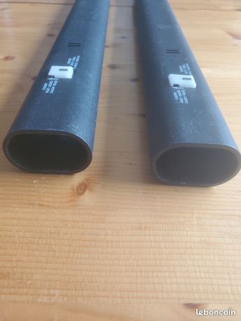2 Tubes Rallonge Pour Nettoyeur Vapeur Polti - Compatible Multiple Modèles - Pièce Remplacement