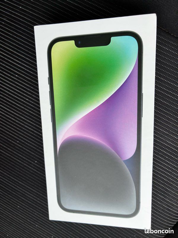 Boîte IPhone 14 Vide - Minuit - Apple Originale - Choisissez La Capacité