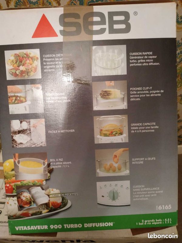 Vitassaveur 900W SEB Cuisson vapeur (image 2)