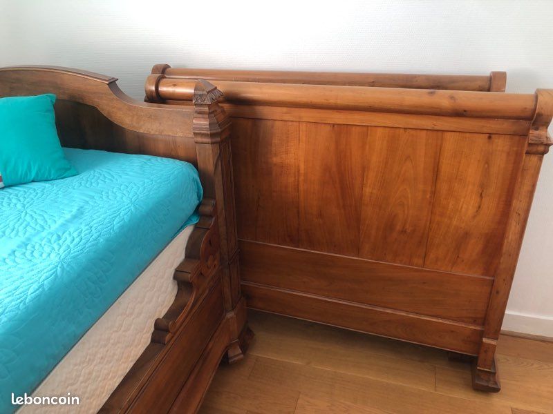 2 Lits anciens bois massif (image 2)