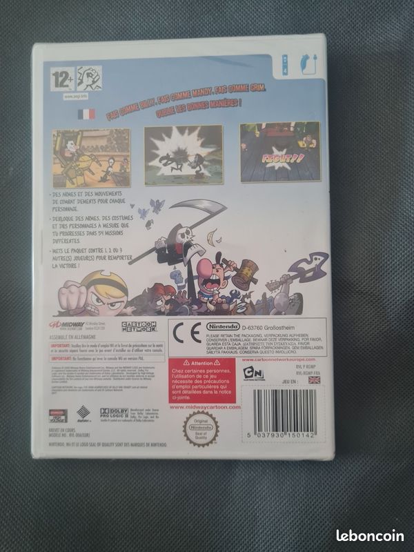 Jeu wii billy mandy blister (image 2)