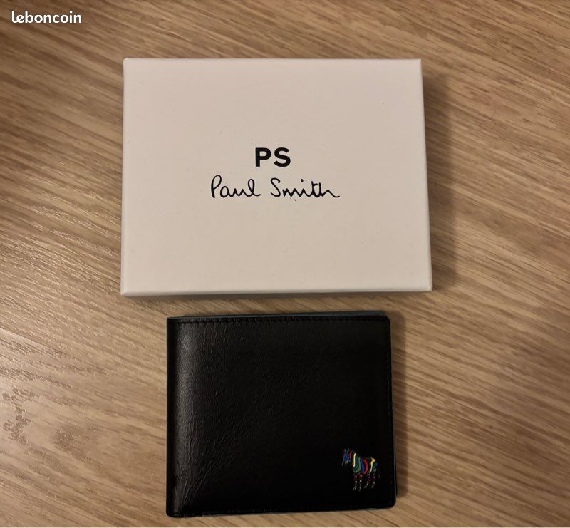 Porte-cartes / Portefeuille Vintage Paul Smith – Motif Naked Lady, Cuir, état 9/10, Fabriqué En Italie