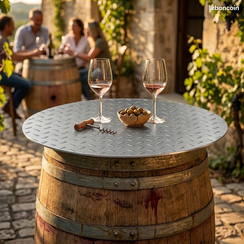 Plateau imprimé pour tonneau de vin (image 10)