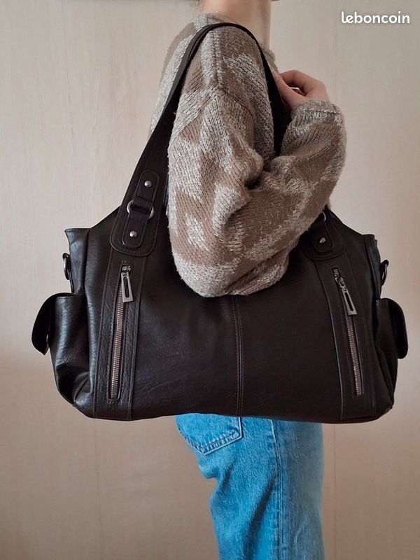 Sac à main NEUF en simili cuir (image 5)