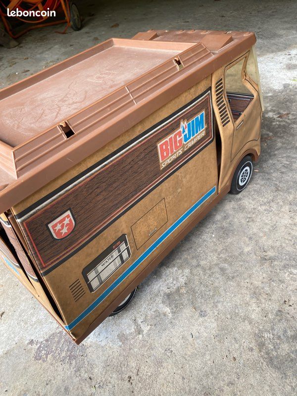 🚐 Big Jim Mattel – Camping-car Sports Camper – Vintage – Années 70/80 – En Boîte