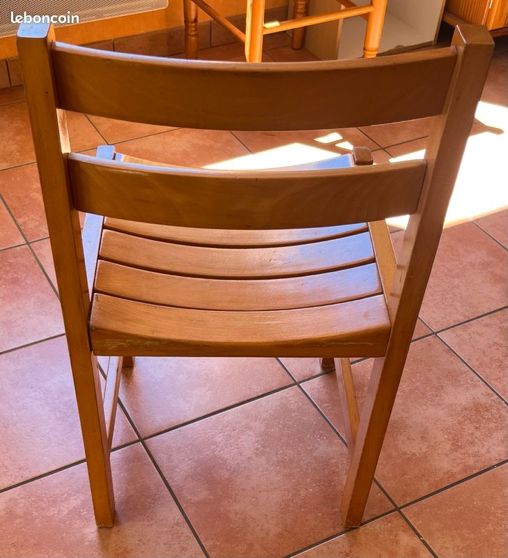 Chaise du bureau en pin (image 3)