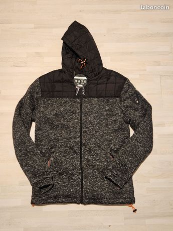 Veste polaire Doudoune hybride aulp homme taille L Neuve avec