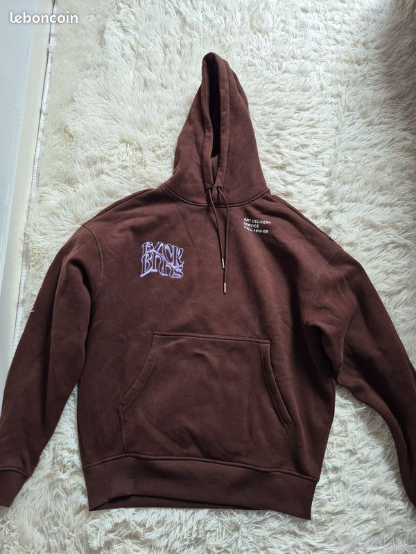 Sweat Paintball Sandana Venomwear – Marron Crânes, Vintage, Neuf, Taille XXL