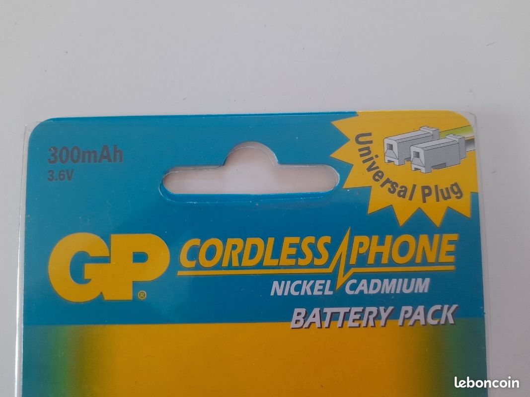Batterie T107 téléphone fixe (image 3)