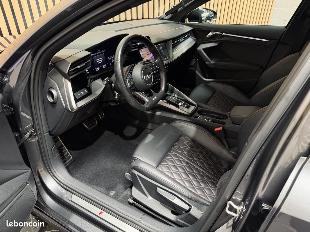 AUDI S3 SPORTBACK Quattro 2.0 310 S-tronic 8Y IMMAT FRANCE SUPERBE CONFIGURATION TOIT OUVRANT (image 3)