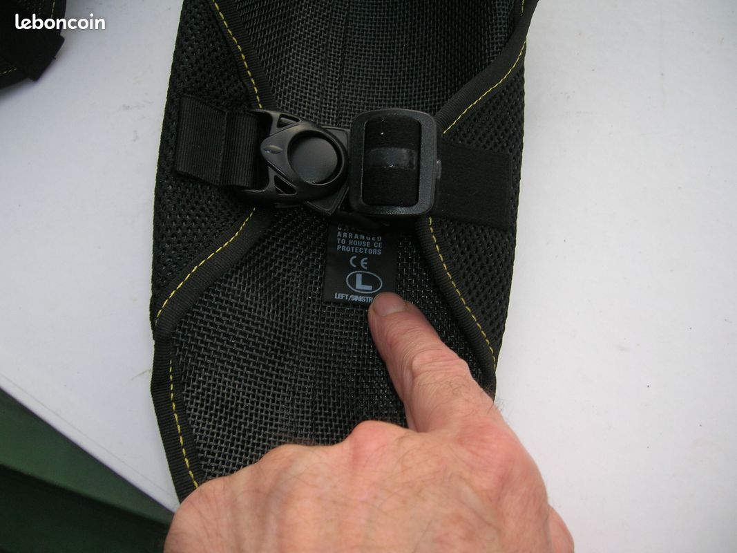Protecteurs De Genou Spidi K-Net - Noir - Pour Motocyclisme, Sports