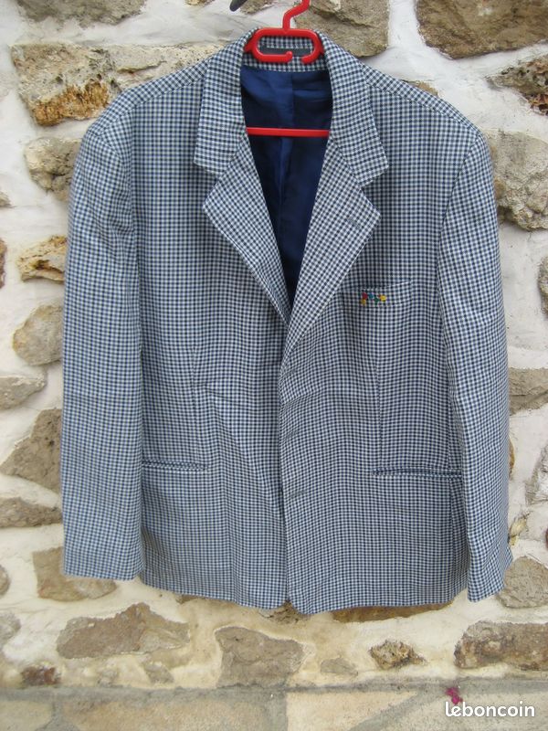 Veste homme pied de poule (image 2)