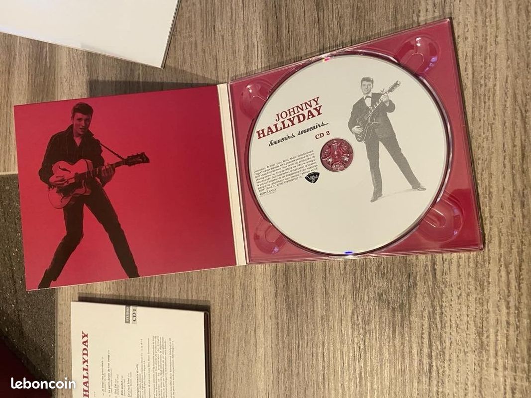 Johnny hallyday "souvenirs, souvenirs" coffret l'intégrale des années vogue tirage limité et numéroté (image 11)