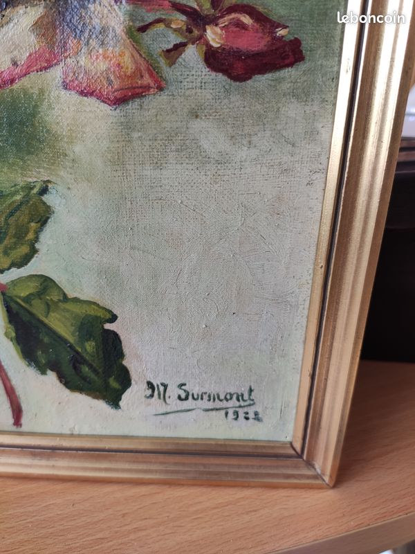 Tableaux signés M. Surmont (image 3)