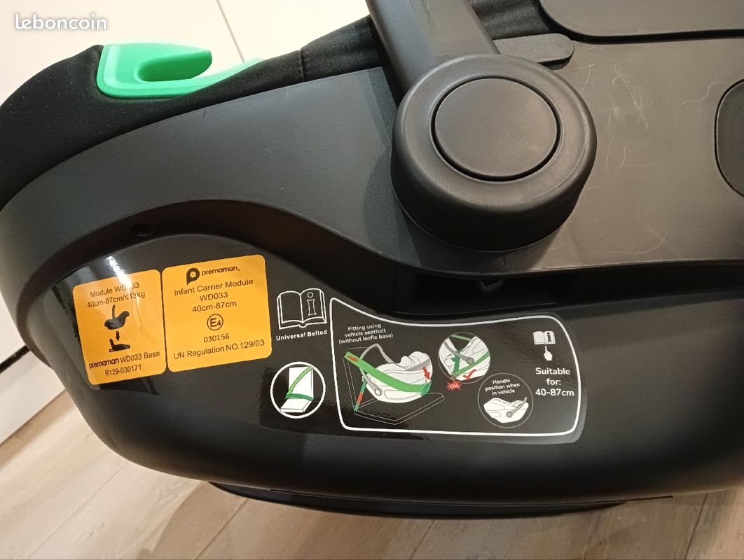 Siège auto pour bébé quasi neuf (image 6)