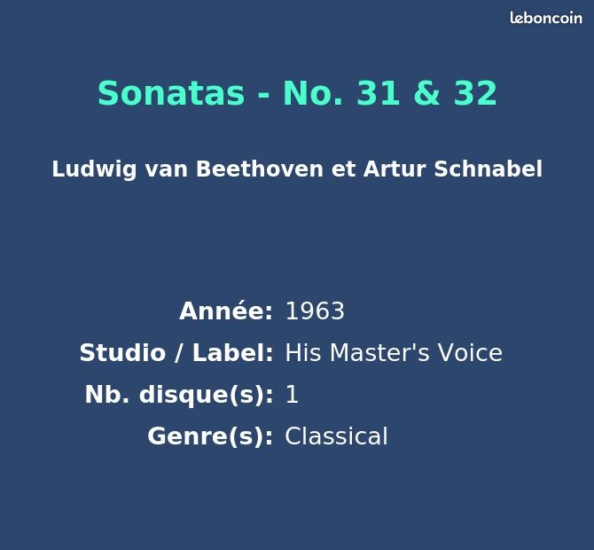 Sonatas - No. 31 & 32 (image 2)