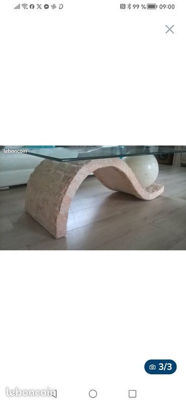 Table de salon en parfait état (image 3)