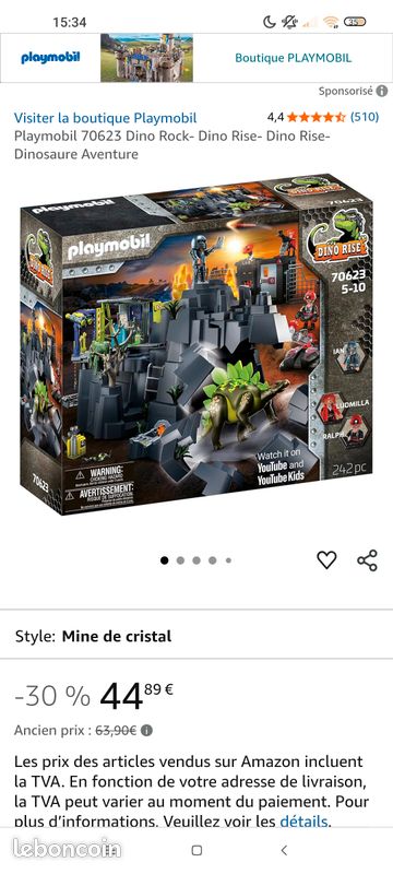 Playmobil Montagne Dinosaures Dino Rise (image 16)