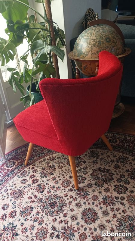 Fauteuil cocktail vintage (image 2)