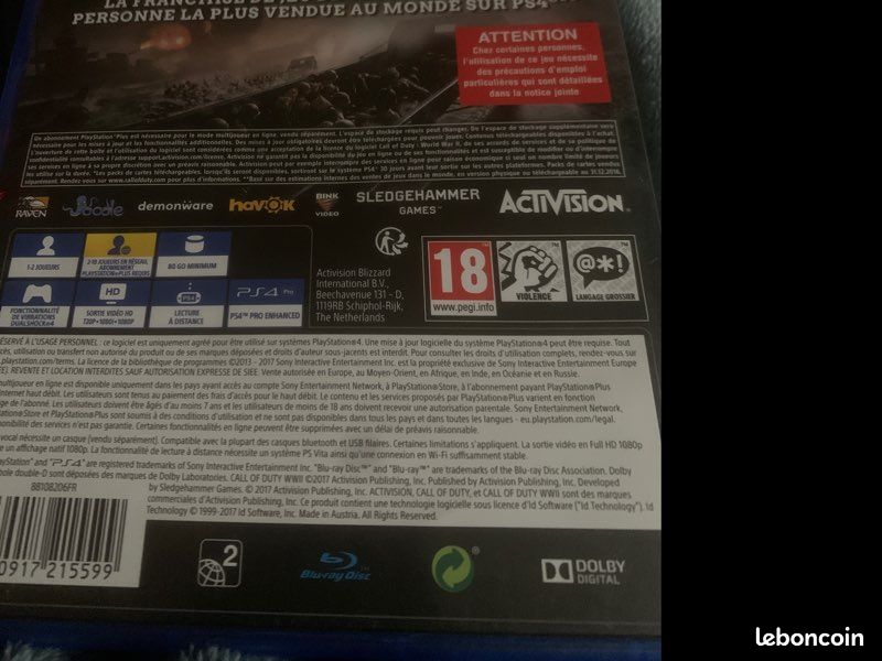 Ww2 ps4 (image 2)