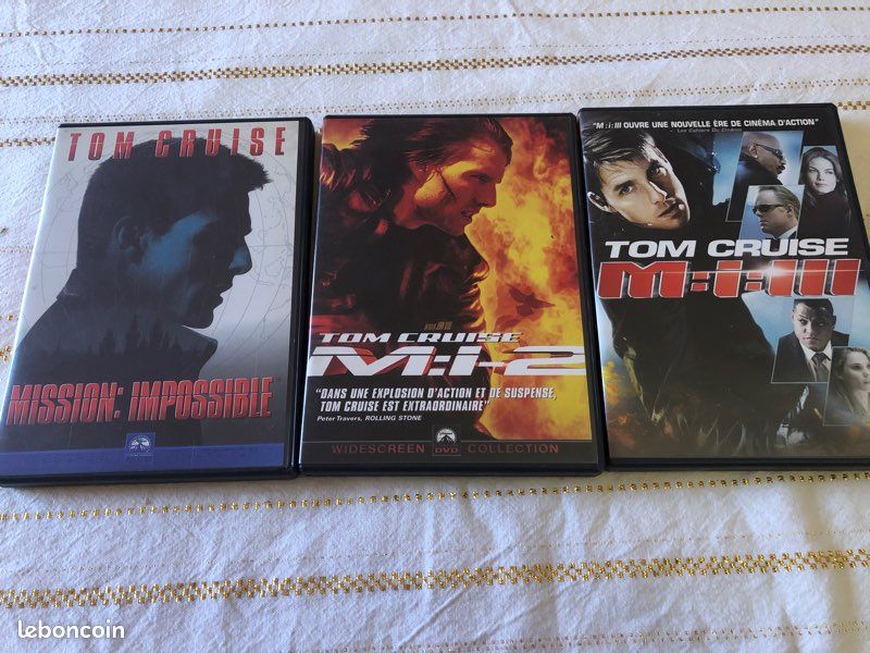 DVD Mission impossible 1, 2 & 3 (image 1)