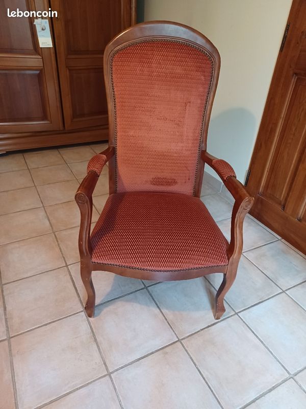 Fauteuils Bordeaux voltaire ( lot de 2) (image 1)