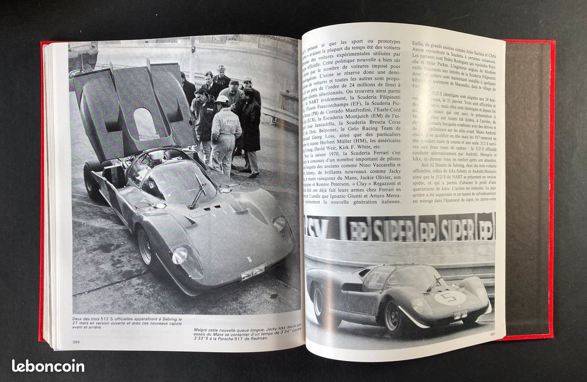 Livre "La légende Ferrari : Ferrari sport et prototypes" Edition de 1978 (image 19)