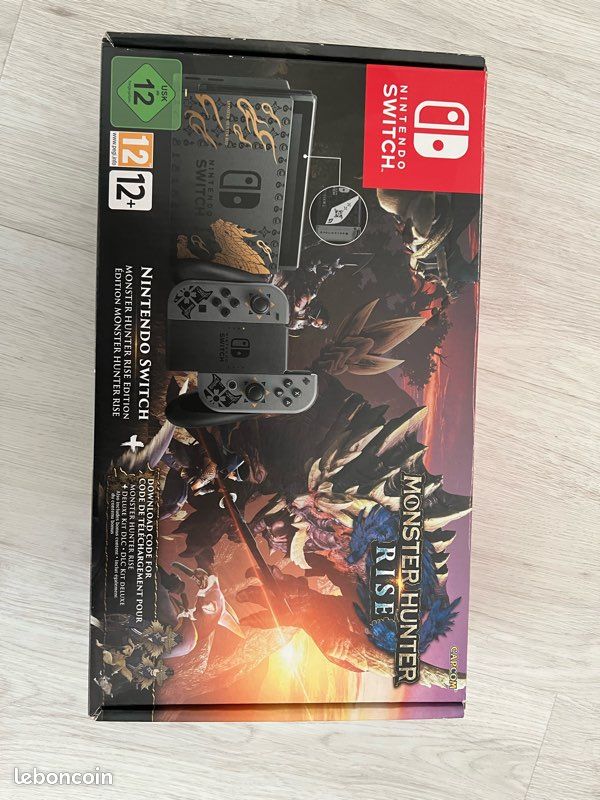 Nintendo Switch Monster Hunter Rise edition (image 1)