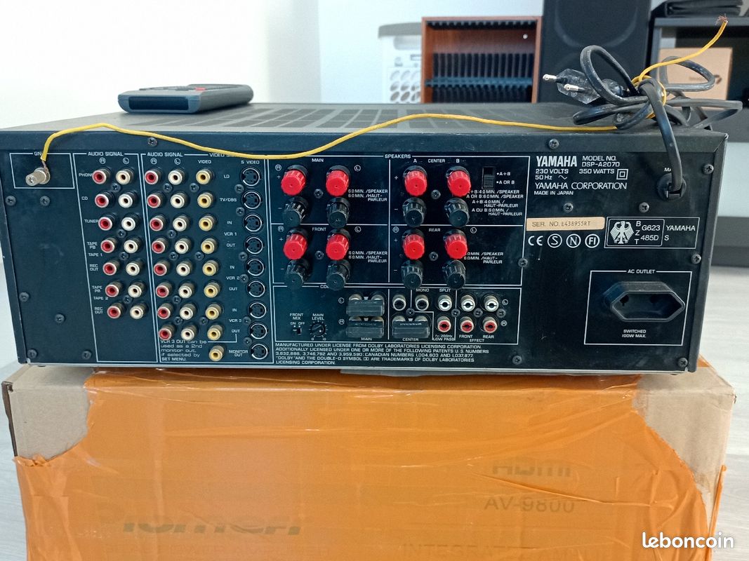 Amplificateur yamaha dsp-a2070 (image 4)