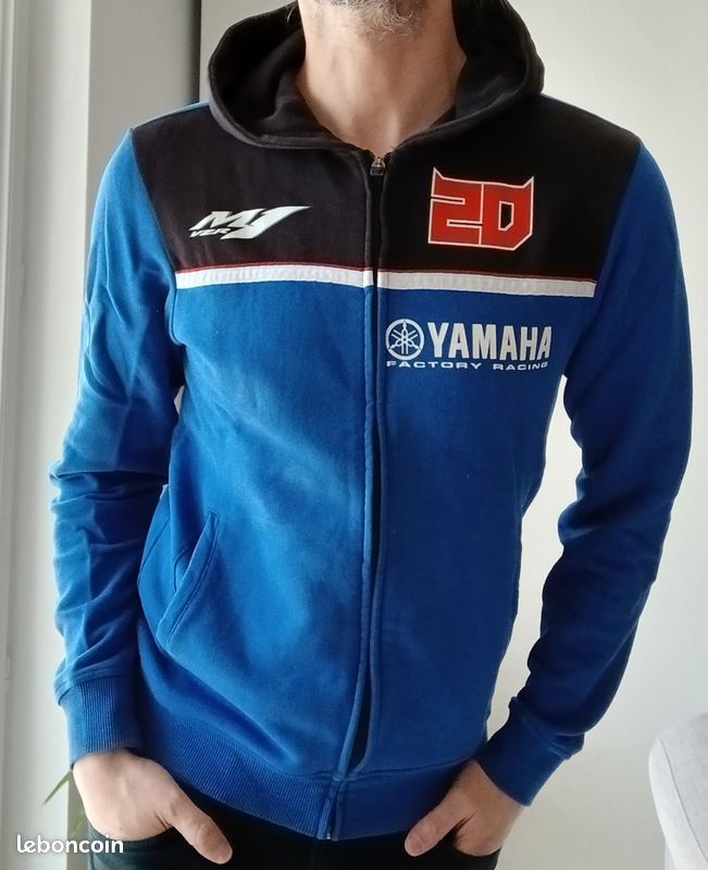 Yamaha Vetement Fabio Quartararo Veste à Capuche Motogp Yamaha