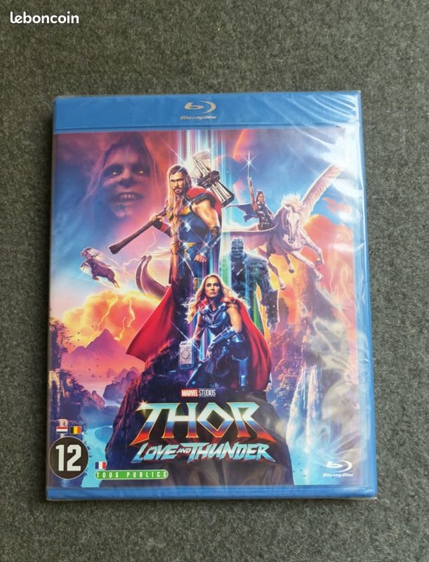 Thor: Love and Thunder - Blu-ray NEUF sous blister (image 1)