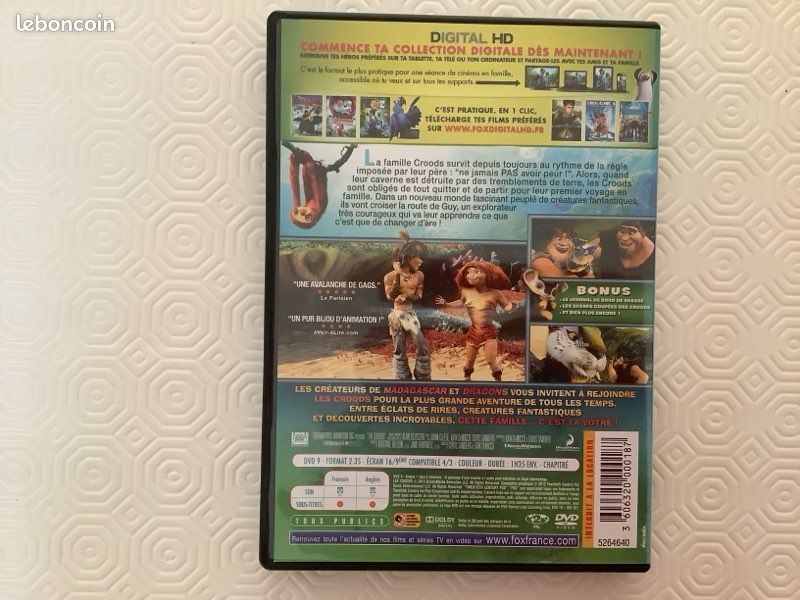 Les CROODS en DVD (image 2)
