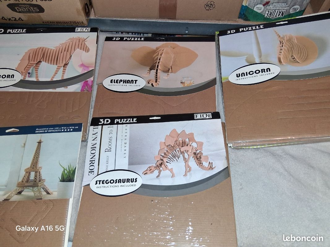 Puzzle 3D licorne éléphant (image 1)